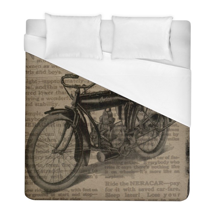 Bicycle Letter Duvet Cover (Full/ Double Size)