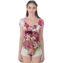 Flowers 2548756 1920 Boyleg Leotard  by vintage2030