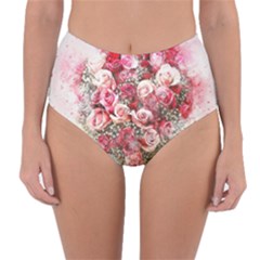 Flowers 2548756 1920 Reversible High-waist Bikini Bottoms by vintage2030