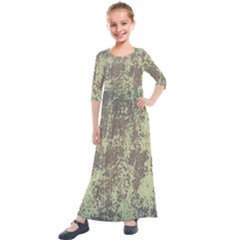 Abstract 1846847 960 720 Kids  Quarter Sleeve Maxi Dress by vintage2030