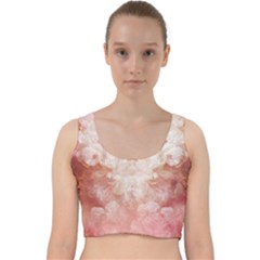 Floral 2555372 960 720 Velvet Racer Back Crop Top by vintage2030