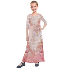 Floral 2555372 960 720 Kids  Quarter Sleeve Maxi Dress by vintage2030