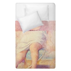 Baby In Clouds Duvet Cover Double Side (single Size) by vintage2030