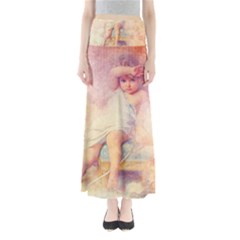 Baby In Clouds Full Length Maxi Skirt