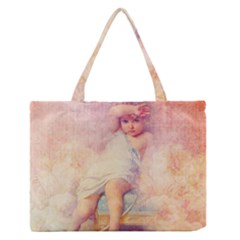 Baby In Clouds Zipper Medium Tote Bag