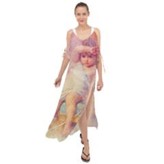 Baby In Clouds Maxi Chiffon Cover Up Dress