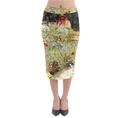 Scenery Midi Pencil Skirt by vintage2030