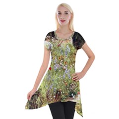 Scenery Short Sleeve Side Drop Tunic by vintage2030