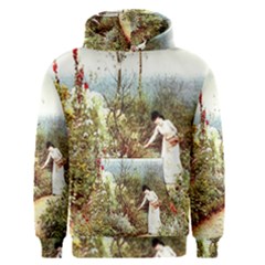 Lady And Scenery Men s Pullover Hoodie by vintage2030