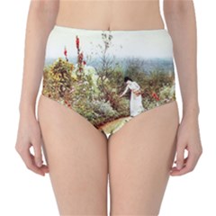 Lady And Scenery Classic High-waist Bikini Bottoms by vintage2030