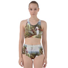 Lady And Scenery Racer Back Bikini Set by vintage2030