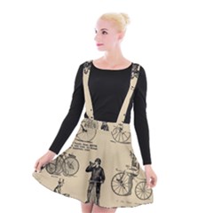 Victorian Bicycles Suspender Skater Skirt by vintage2030