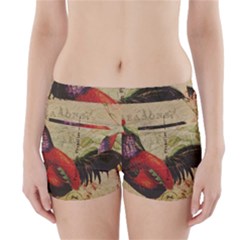 Rooster Boyleg Bikini Wrap Bottoms by vintage2030