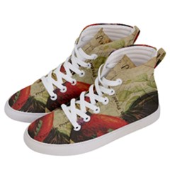 Rooster Men s Hi-top Skate Sneakers by vintage2030