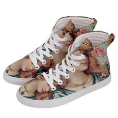 Lady Women s Hi-top Skate Sneakers by vintage2030