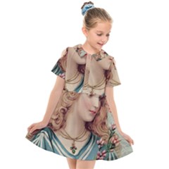 Lady Kids  Short Sleeve Shirt Dress