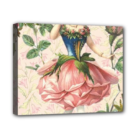 Flower Girl Canvas 10  X 8  (stretched) by vintage2030