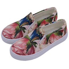 Flower Girl Kids  Canvas Slip Ons by vintage2030