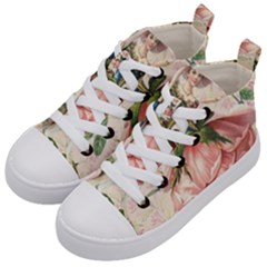 Flower Girl Kid s Mid-top Canvas Sneakers