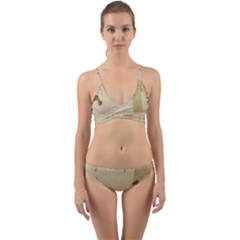 Twenties Girl Wrap Around Bikini Set