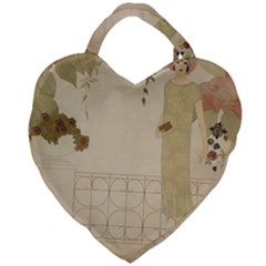 Twenties Girl Giant Heart Shaped Tote