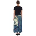 Girl And Flowers Flared Maxi Skirt View2