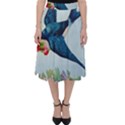 Blue Bird Folding Skater Skirt View1