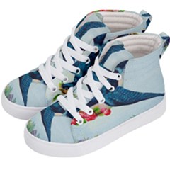 Blue Bird Kid s Hi-top Skate Sneakers