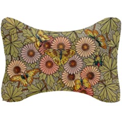 Flower And Butterfly Seat Head Rest Cushion