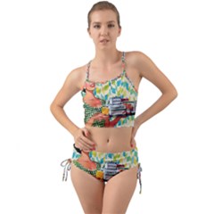 Retro Cokk Mini Tank Bikini Set