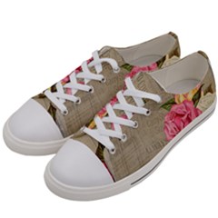 Flower 1646069 960 720 Women s Low Top Canvas Sneakers