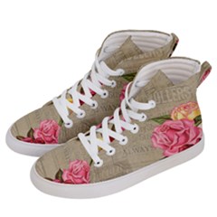 Flower 1646069 960 720 Men s Hi-top Skate Sneakers