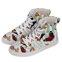 Butterfly 1064147 960 720 Men s Hi-top Skate Sneakers