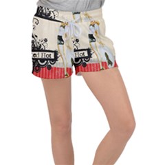 Retro 1112777 960 720 Women s Velour Lounge Shorts