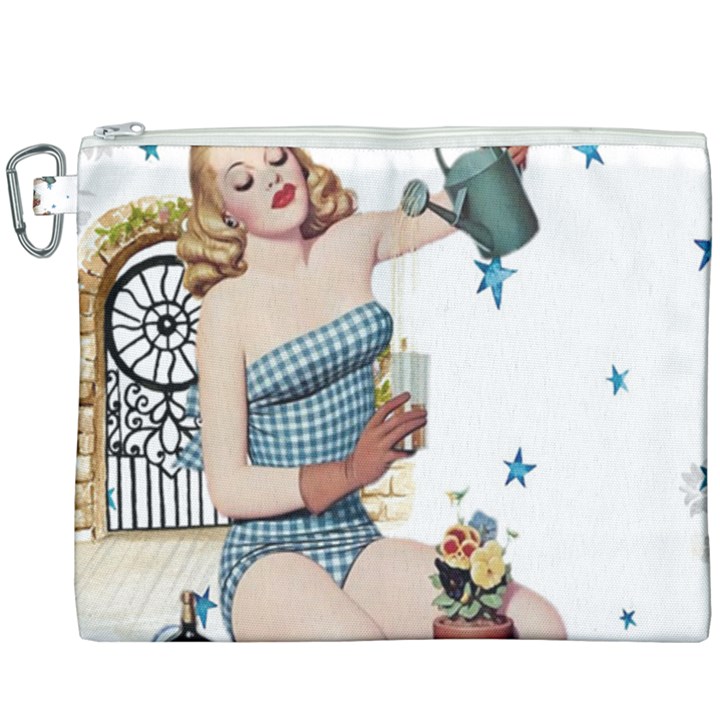 Retro 1265769 960 720 Canvas Cosmetic Bag (XXXL)