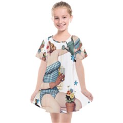 Retro 1265769 960 720 Kids  Smock Dress