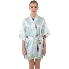 Background 1426677 1920 Quarter Sleeve Kimono Robe