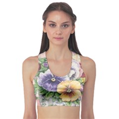 Lowers Pansy Sports Bra by vintage2030