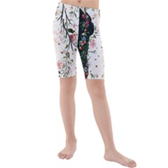 Background 1426655 1920 Kids  Mid Length Swim Shorts by vintage2030