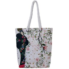 Background 1426655 1920 Full Print Rope Handle Tote (small)