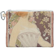 Vintage 1370065 1920 Canvas Cosmetic Bag (xxl)