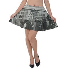 Vintage 1326261 1920 Velvet Skater Skirt