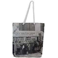 Vintage 1326261 1920 Full Print Rope Handle Tote (large)