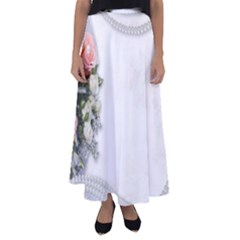 Background 1362160 1920 Flared Maxi Skirt by vintage2030