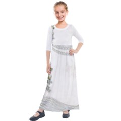 Background 1362160 1920 Kids  Quarter Sleeve Maxi Dress