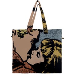 Kiss Kiss Canvas Travel Bag