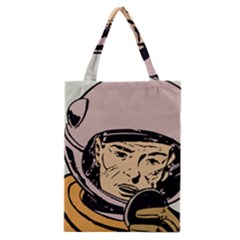 Astronaut Retro Classic Tote Bag by vintage2030