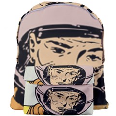 Astronaut Retro Giant Full Print Backpack by vintage2030