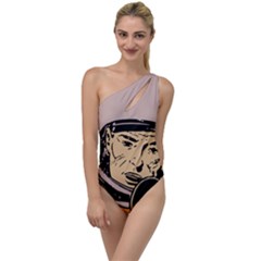 Astronaut Retro To One Side Swimsuit