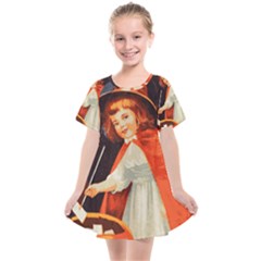 Haloweencard2 Kids  Smock Dress